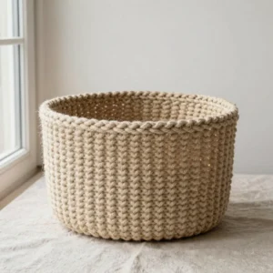 Soft Landing Knit Basket